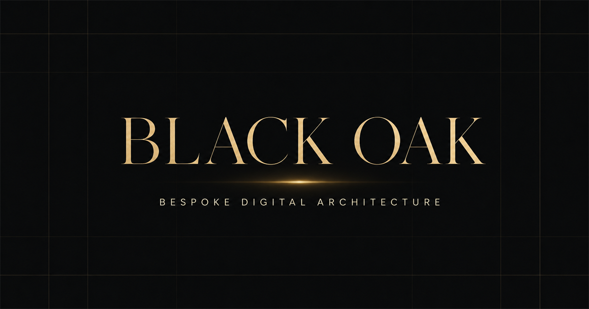 Black Oak Enterprise package website preview