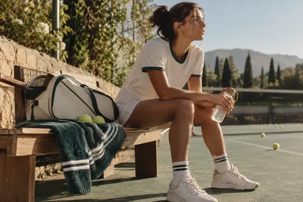 AI-generated realistic fitness & outdoors scene for Court Culture