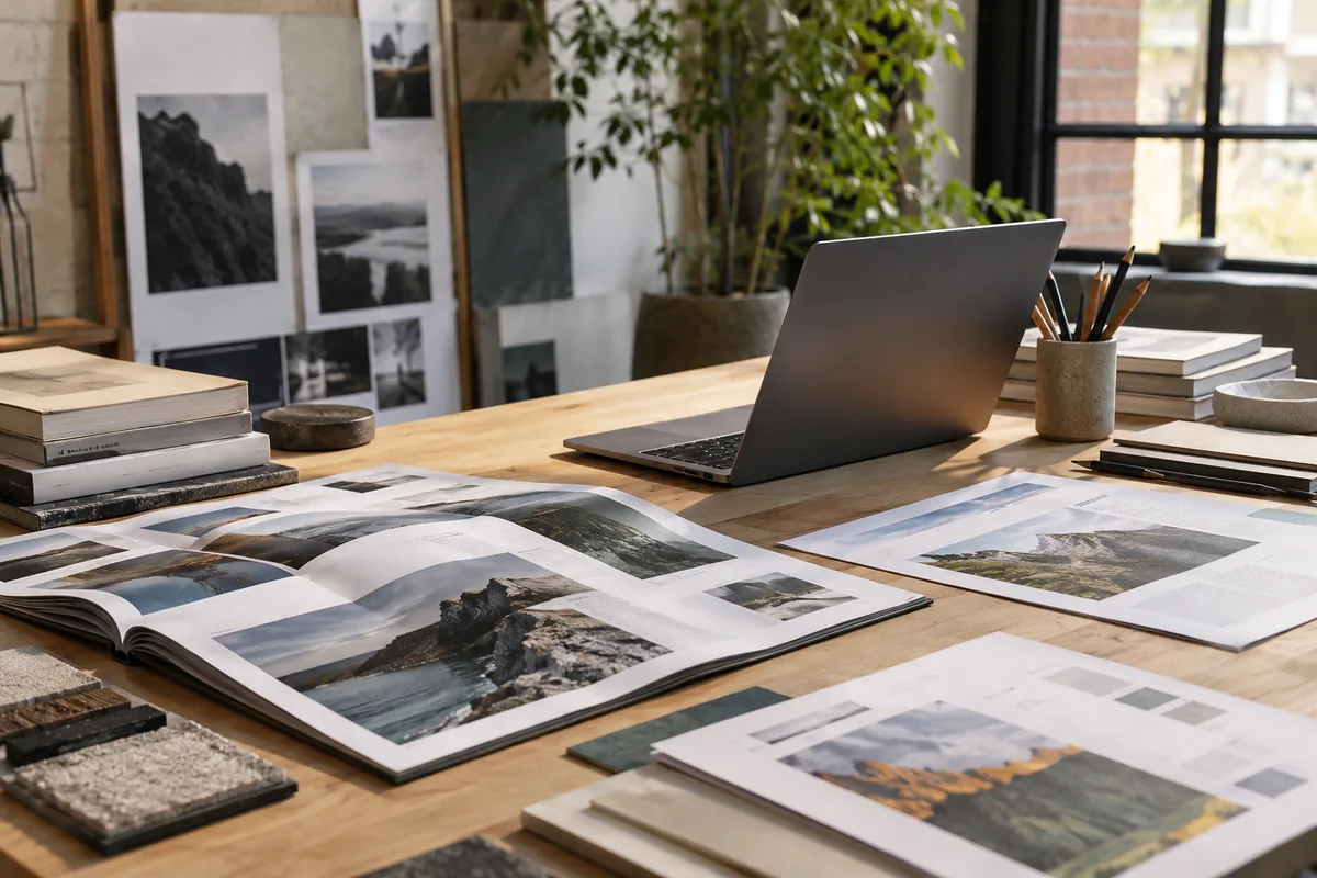 AI-generated realistic creative services collection for Grid Society