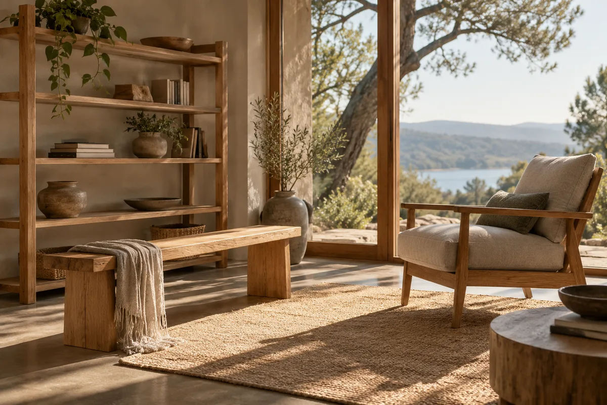 AI-generated realistic home & living collection for Still Oak
