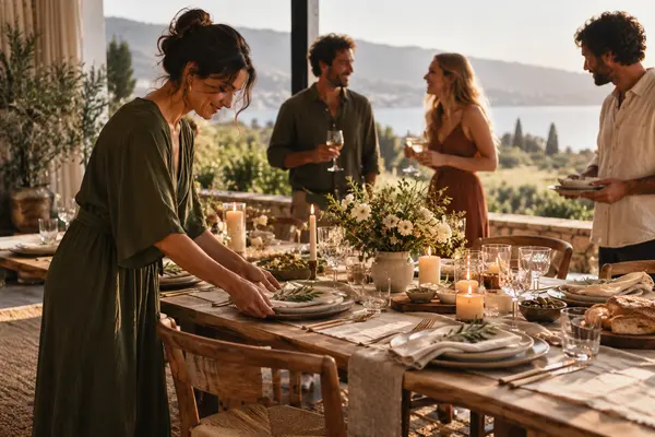 AI-generated realistic events & experiences scene for Table Stories