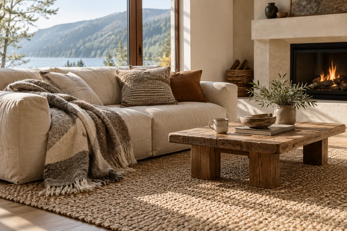 AI-generated realistic home & living collection for Woven North